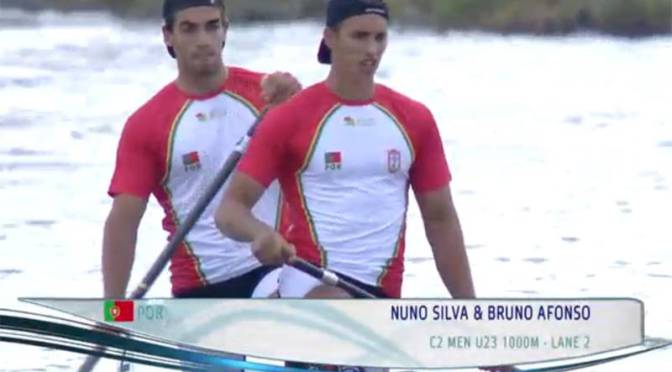 C2 1000m SUB23 – 6º Lugar – Bruno Afonso / Nuno Silva
