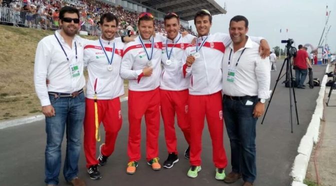 Governo português enaltece medalha de prata conquistada em K4 1.000 metros