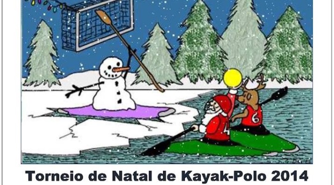 Torneio de Natal de Kayak-Polo em Setúbal #canoagem #KayakPolo
