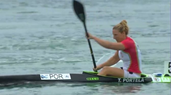Teresa Portela apurada para os Jogos Olímpicos    #canoagem #Rio2016 #ICFsprint